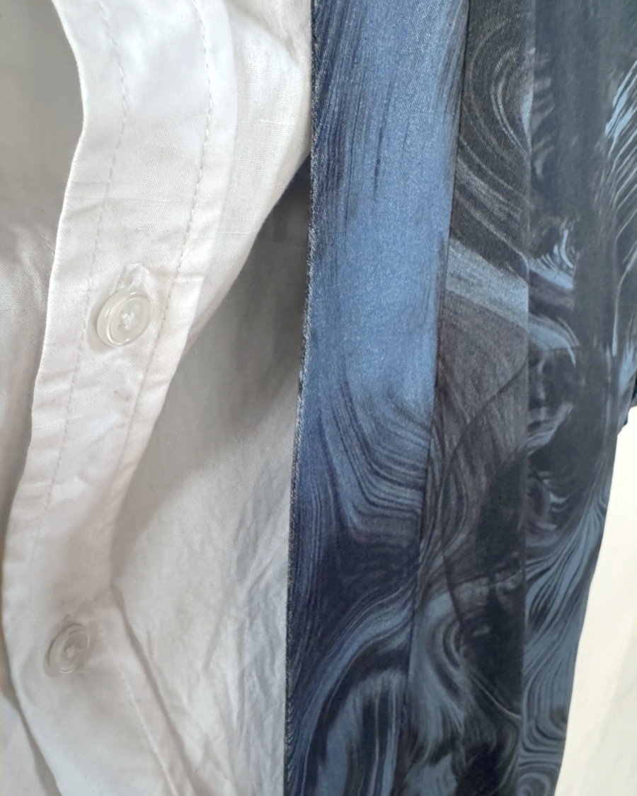 Haori de ondas azuladas - 9