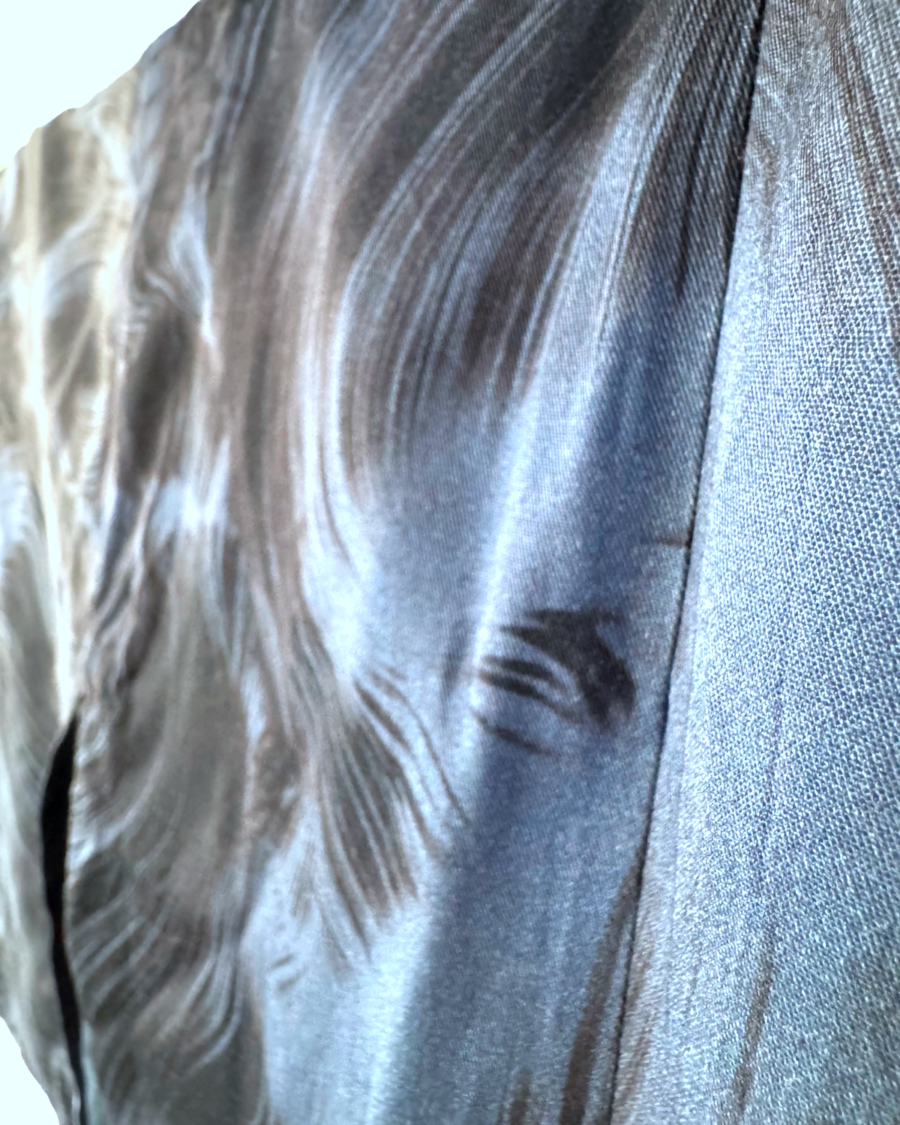 Haori de ondas azuladas - 2