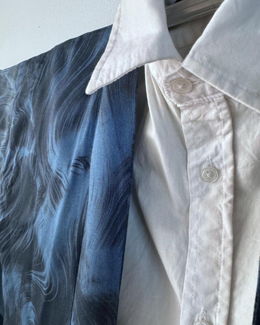 Haori de ondas azuladas - 4